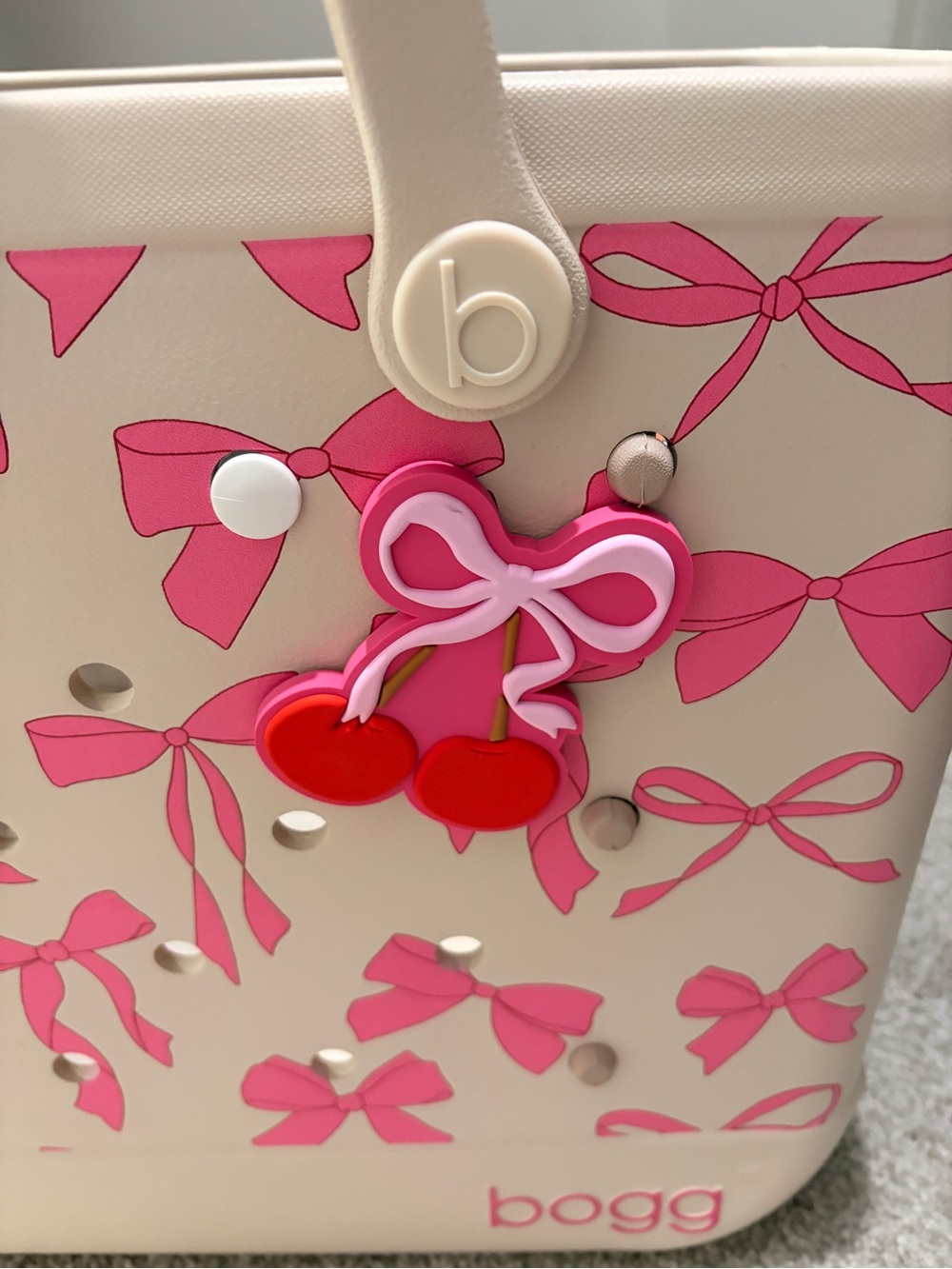 Original Bogg Bag Large Tote - Ribbon 🎀 Rose - Picture 4 of 16